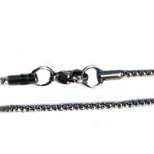 Stainless Steel 20 Inch 2.5mm Popcorn Link Chain Necklace