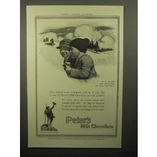 1913 Peter's Milk Chocolate Ad!