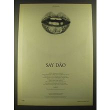 1977 Dao Portuguese Table Wines Ad - Say Dao