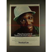 1977 Standard Life Insurance Ad w/ Clive Lloyd - NICE!!