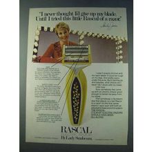 1978 Lady Sunbeam Rascal Razor Ad - Shirley Jones