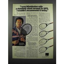 1983 AMF Head Tennis Racquets Ad - Arthur Ashe