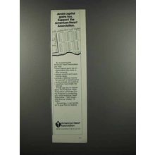 1983 American Heart Association Ad - Avoid Tax