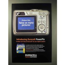 2006 Duracell Power Pix Batteries Ad - Twice as Many