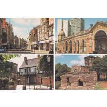 Leicester London Road Station Solicitors Estate Agents 1990s Postcard