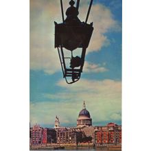 St Pauls Cathedral From Wrens House London 1971 Tourist Postcard