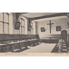 The Refectory Pantasath Monastery Welsh Old Postcard