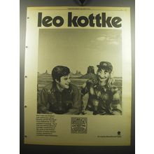 1975 Leo Kottke Dreams and All That Stuff Album Advertisement