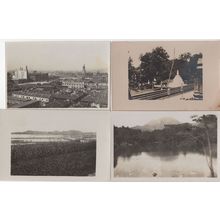 Japanese Unidentified 4x Real Photo Postcard Rail Sailor s Collection