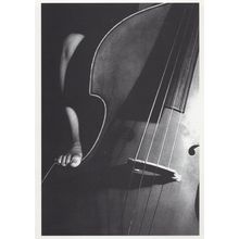 Double Bass Cello Patrick Suskind 1980s German Embassy London Lecture Postcard