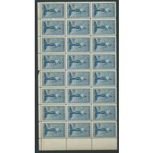 canada stamps sg409 sg 409 fpart sheet mnh usuall yellow gum 1947