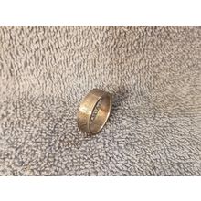 Arizona Handcrafted 90% Silver Washington Quarters coin ring, size 8 2008