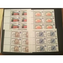 ICOLLECTZONE US Micronesia 21, C4-C6 Plate Blocks of six complete set VF NH