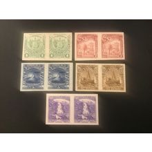 ICOLLECTZONE El Salvador 1892 Color Trial Proof Pairs ABNC Showpiece!