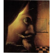 Salvador Dali - The Image Disappears 1938 Poster Canvas Movie Film Print A0 A1 A