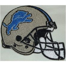 Detroit Lions Helmet Logo Iron On Patch