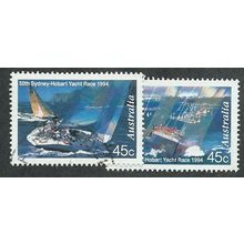 AUS 1994 SET 'SYDNEY TO HOBART YACHT RACE' (2v) FINE USED (EBID47-924)