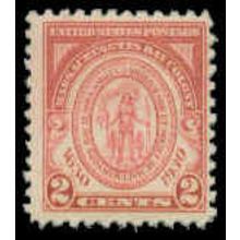 682 2c Massachusetts Just Clears MNH M07128