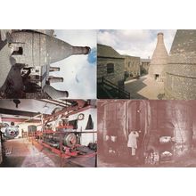 Gladstone Pottery Museum Staffs Drawing A Trial The Back Yard 4x Postcard s