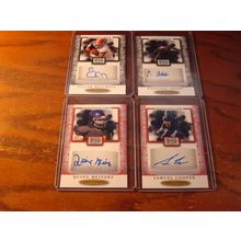 2021 Sage, Premier Draft, 4- Rc Autograph Cards