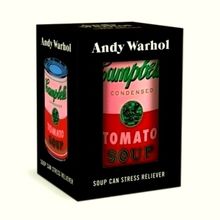 Warhol Soup Can Stress Reliever - Galison