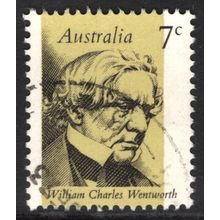 AUSTRALIA 1973: FAMOUS AUSTRALIANS - 7c WILLIAM CHARLES WENTWORTH USED (G4)