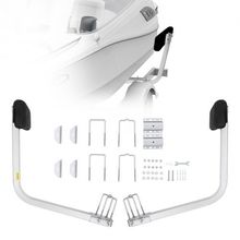 Marine Trailer Assistant, 27.6 Flexibly Adjustable Bunk Guide-Ons, Pair of D...