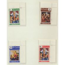 St. Lucia Stamps Scott #304 To 307, Mint Never Hinged