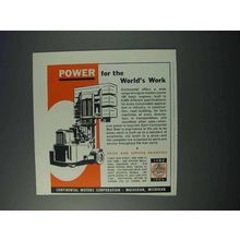 1963 Continental Motors Corporation Ad - World's Work