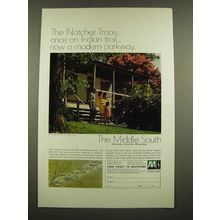 1969 Middle South Utilities Ad - The Natchez Trace
