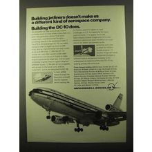 1971 McDonnell Douglas DC-10 Jet Ad - Jetliners
