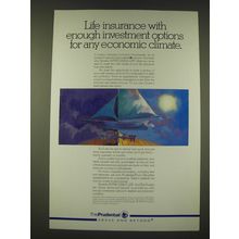 1989 The Prudential Insurance Ad - Life insurance with enough investment