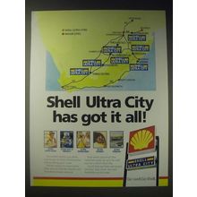 1989 Shell Oil Ad - Shell Ultra City has got it all