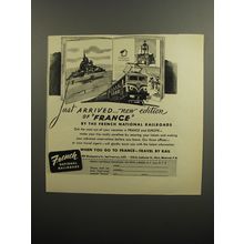1952 French National Railroads Ad - Just arrived.. new edition