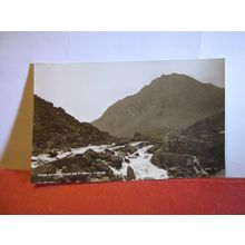 OGWEN FALLS, NANT FFRANCON, SNOWDONIA unused postcard RP by Judges #