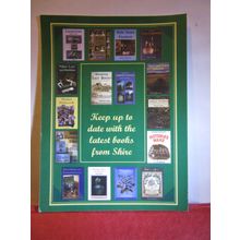 SHIRE BOOKS/PUBLICATIONS unused advertising postcard #