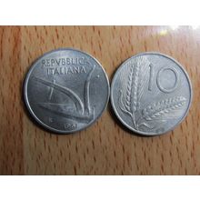 Italy 1967 10 Lire Coin