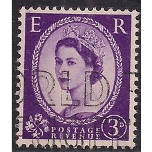 GB 1958 QE2 3d Lilac Wilding Wmk 179 SG 575 ( J309 )