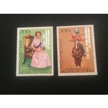 ICOLLECTZONE Burkina Faso 478-479 Royalty VF NH