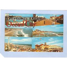 New Jersey Ocean City Greetings From Ocean City 6 Views~557