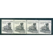 1897A 2c Locomotive Fine MNH Dry Gum PNC 4/4 W0464