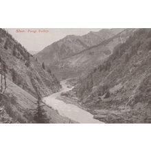 Shor Pangi Valley India Antique Postcard