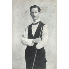 One Handed Old Pool Champion Old Photo Postcard & More