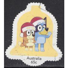 AUSTRALIA: 2024, MERRY CHRISTMAS BLUEY, USED SELF-ADHESIVE MY STAMP. 117