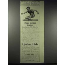 1914 Quaker Oats Ad - Spirit-Giving