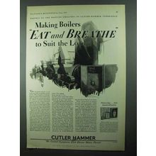 1931 Cutler-Hammer Motor Controls Ad - Making Boilers