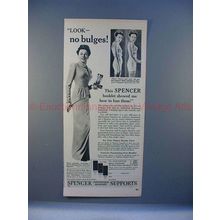 1948 Spencer Body & Breast Supports Girdle Ad, No Bulge
