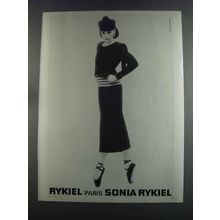 1982 Sonia Rykiel Fashion Ad