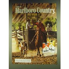 1984 Marlboro Cigarettes Ad - Come to Marlboro Country
