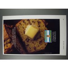 1986 Land O Lakes Unsalted Butter Ad - Taste The Other